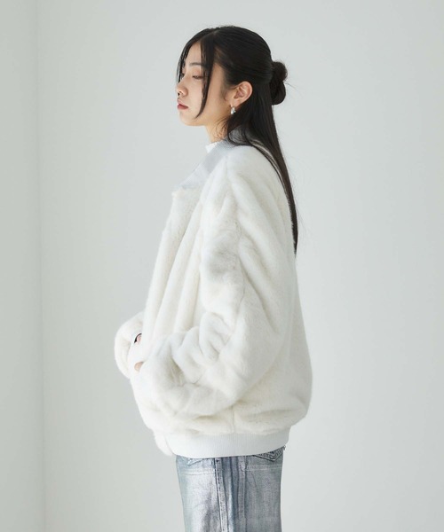 ENVYM(アンビー)の「リバーシブルMA-1(MA-1・レディース・グレー/ブラック・FREE)」の13枚目の写真