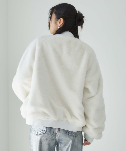 ENVYM(アンビー)の「リバーシブルMA-1(MA-1・レディース・グレー/ブラック・FREE)」の16枚目の写真