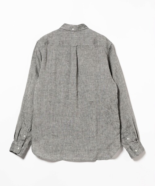 BEAMS PLUS（ビームスプラス）の「BEAMS PLUS / リネン オックスフォード ボタンダウン シャツ（シャツ/ブラウス・メンズ・ホワイト/ブラック/イエロー/ブルー・X-LARGE/MEDIUM/LARGE/SMALL/X-SMALL）」の19枚目の写真