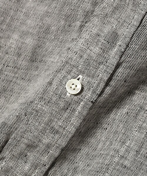 BEAMS PLUS（ビームスプラス）の「BEAMS PLUS / リネン オックスフォード ボタンダウン シャツ（シャツ/ブラウス・メンズ・ホワイト/ブラック/イエロー/ブルー・X-LARGE/MEDIUM/LARGE/SMALL/X-SMALL）」の20枚目の写真