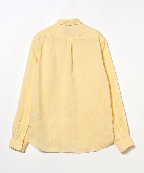BEAMS PLUS（ビームスプラス）の「BEAMS PLUS / リネン オックスフォード ボタンダウン シャツ（シャツ/ブラウス・メンズ・ホワイト/ブラック/イエロー/ブルー・X-LARGE/MEDIUM/LARGE/SMALL/X-SMALL）」の22枚目の写真