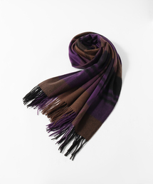 EDIFICE | カシミヤ チェックストール(マフラー)