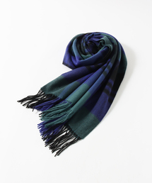 EDIFICE | カシミヤ チェックストール(マフラー)