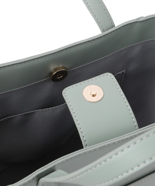 ROPE' PICNIC(ロペピクニック)の「ジェスペルミドルトート&ショルダーバッグ(トートバッグ・レディース・オフホワイト/ブラック/グリーン系その他/イエロー系その他・FREE)」の15枚目の写真