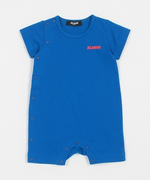 XLARGE KIDS(エクストララージキッズ)の「ホックスゴリラ半袖カバーオール(ロンパース・キッズ・ホワイト/ブラック/ブルー・70cm)」の18枚目の写真