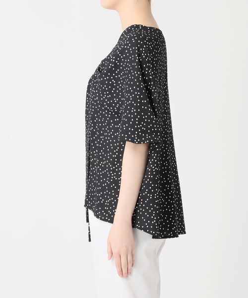 Noble（ノーブル）の「ドットニュアンスボウタイブラウス（シャツ/ブラウス・レディース・ブラック/ブラウン・FREE）」の15枚目の写真