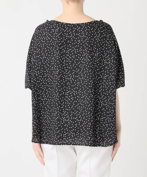 Noble（ノーブル）の「ドットニュアンスボウタイブラウス（シャツ/ブラウス・レディース・ブラック/ブラウン・FREE）」の10枚目の写真