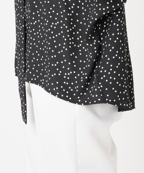Noble（ノーブル）の「ドットニュアンスボウタイブラウス（シャツ/ブラウス・レディース・ブラック/ブラウン・FREE）」の19枚目の写真