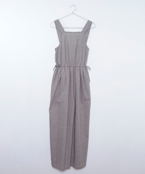 Crisp（クリスプ）の「サイドリボンサロペット（サロペット/オーバーオール・レディース・ブラウン/グレー・FREE）」の18枚目の写真