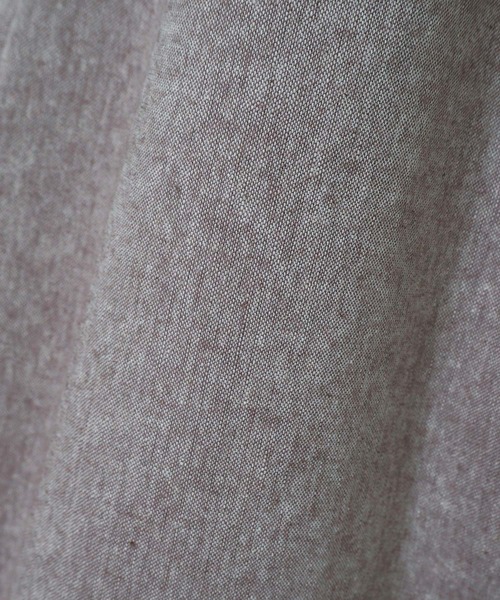 Crisp（クリスプ）の「サイドリボンサロペット（サロペット/オーバーオール・レディース・ブラウン/グレー・FREE）」の11枚目の写真