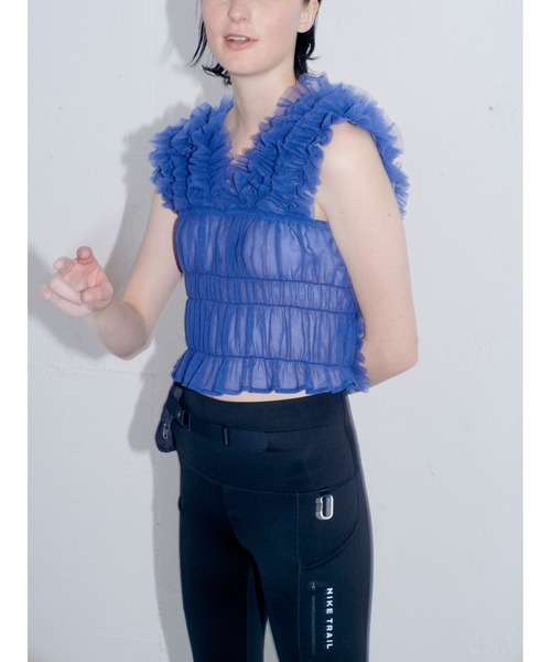 NIKE(ナイキ)の「【NIKE】 DF HR トレイル 7/8 タイツ(レギンス/スパッツ・レディース・ブラック・MEDIUM/SMALL)」の2枚目の写真