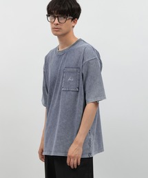デニム刺繍ポケットT / 102414