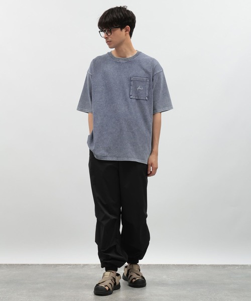 セール】デニム刺繍ポケットT / 102414（Tシャツ/カットソー