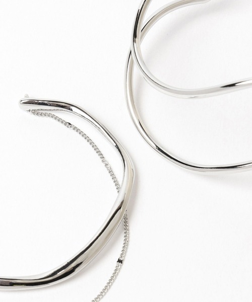 HARE(ハレ)の「2PSETバングル(HARE)(バングル/リストバンド・レディース・ゴールド/シルバー/シルバー系その他/ブラック・FREE)」の17枚目の写真