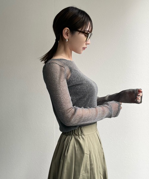 model:162㎝　着用サイズ:FREE