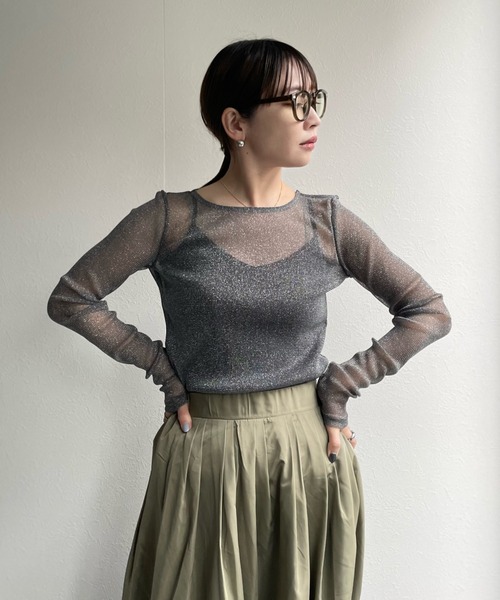 model:162㎝　着用サイズ:FREE