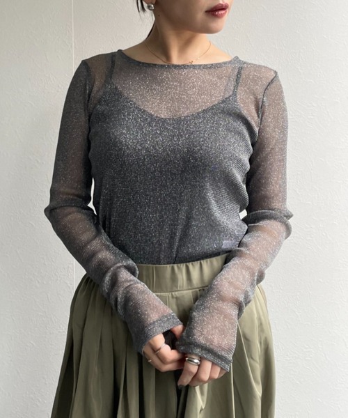model:162㎝　着用サイズ:FREE