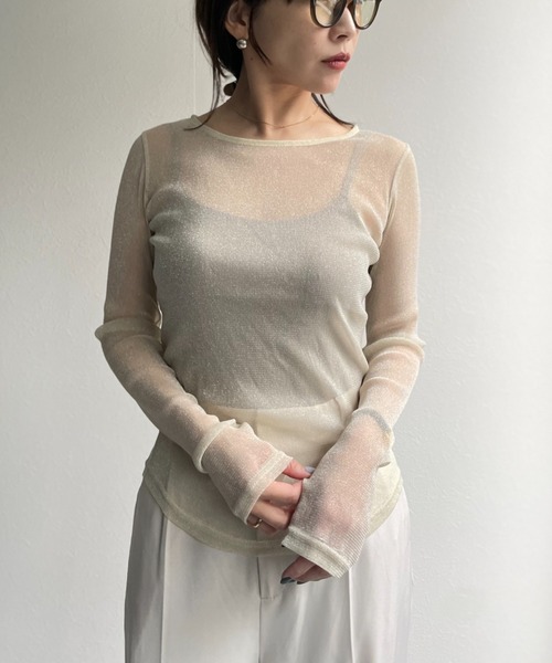 model:162㎝　着用サイズ:FREE