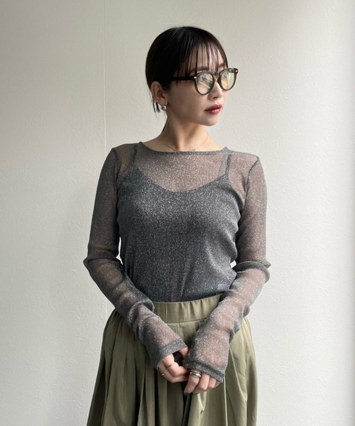 model:162㎝　着用サイズ:FREE