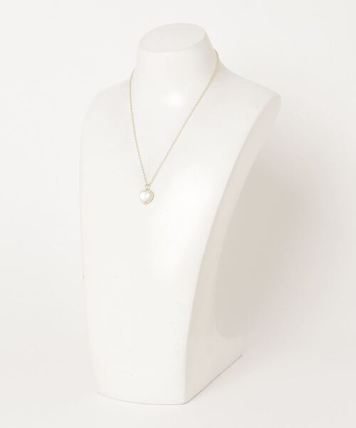 RUBY AND YOU（ルビーアンドユー）の「［select］ハートネックレス（ネックレス・レディース・ゴールド・FREE）」の2枚目の写真