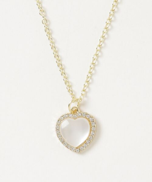 RUBY AND YOU（ルビーアンドユー）の「［select］ハートネックレス（ネックレス・レディース・ゴールド・FREE）」の5枚目の写真
