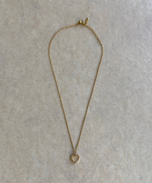 RUBY AND YOU（ルビーアンドユー）の「［select］ハートネックレス（ネックレス・レディース・ゴールド・FREE）」の7枚目の写真
