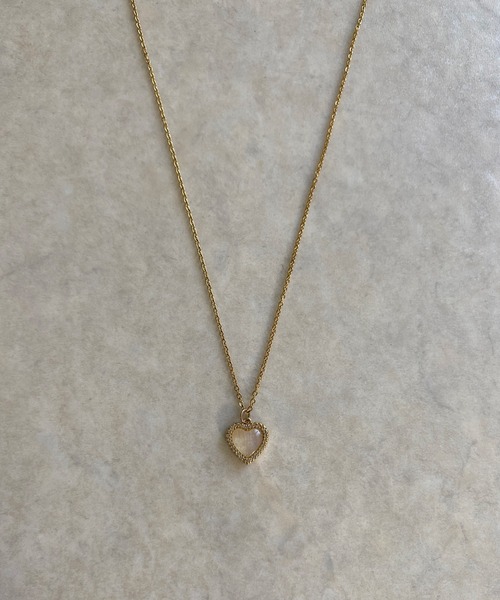 RUBY AND YOU（ルビーアンドユー）の「［select］ハートネックレス（ネックレス・レディース・ゴールド・FREE）」の8枚目の写真