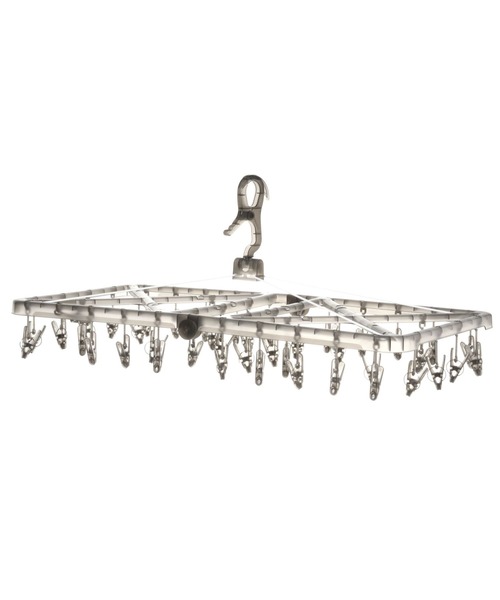 LAKOLE（ラコレ）の「角型ハンガー42P / 105465（ランドリーグッズ・レディース・チャコール・FREE）」の2枚目の写真