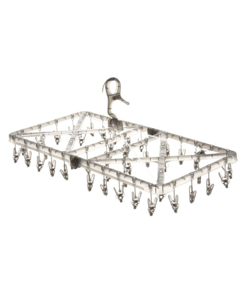 LAKOLE（ラコレ）の「角型ハンガー42P / 105465（ランドリーグッズ・レディース・チャコール・FREE）」の4枚目の写真