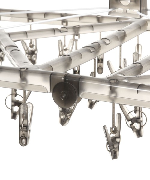 LAKOLE（ラコレ）の「角型ハンガー42P / 105465（ランドリーグッズ・レディース・チャコール・FREE）」の6枚目の写真