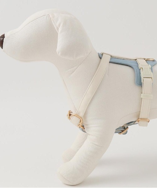 PUレザーテープハーネス+リードSET（リード/ハーネス/首輪）｜moncheri（モンシェリ）