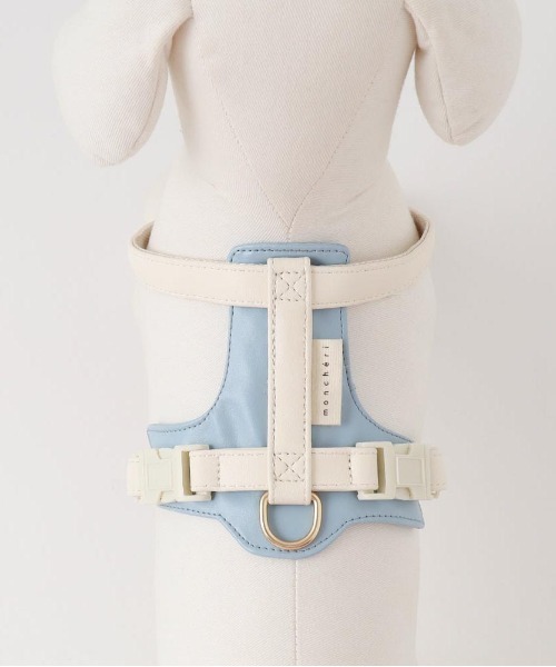 PUレザーテープハーネス+リードSET（リード/ハーネス/首輪）｜moncheri（モンシェリ）