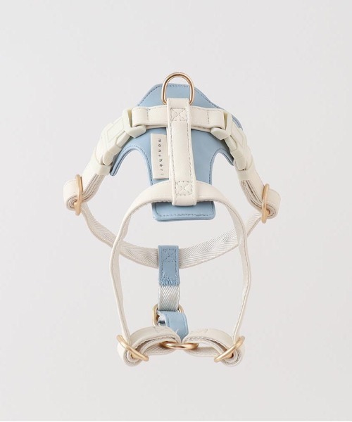 PUレザーテープハーネス+リードSET（リード/ハーネス/首輪）｜moncheri（モンシェリ）