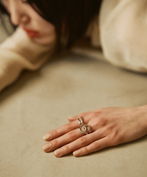 bonu.(ボヌ)の「【silver925】S字リング(リング・レディース・シルバー/ゴールド・FREE)」の3枚目の写真