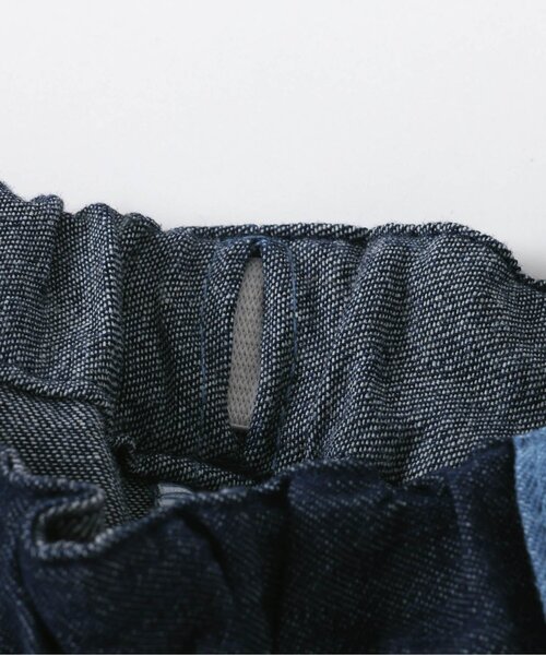 apres les cours（アプレレクール）の「シェフハーフパンツ/7days Style pants（その他パンツ・キッズ・チャコール/チェック/インディゴブルー/イエロー/ブラック・80/90/100/110/120/130）」の13枚目の写真