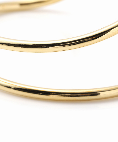 Bijou R.I (ビジューアールアイ)の「【Bijou R.I / ビジューアールアイ】Stitch Bent Bracelet(ブレスレット・レディース・シルバー/ゴールド・SMALL)」の14枚目の写真