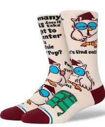 STANCE（スタンス）の「STANCE/スタンス ソックス TOOTSIE ROLL(トッツィロール)コラボモデル MR OWL A545A24MRO（ソックス/靴下・メンズ）」