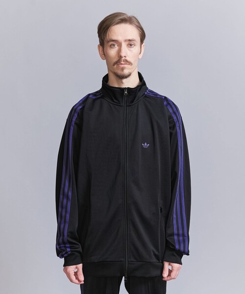 adidas Originals(アディダスオリジナルス)の「<adidas Originals> トラック ジャケット(ブルゾン・メンズ・ブラック/ベージュ・M/L/S/XL)」の4枚目の写真