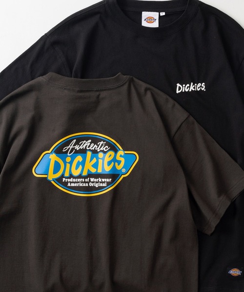 Dickies(ディッキーズ)の「【0】【Dickies/ディッキーズ】ワンポイントロゴ&バックBIGロゴ ストリートデザイン ワイドシルエット半袖Tシャツ/ビッグシルエット/オーバーサイズ(Tシャツ/カットソー・メンズ・ブラック/ダークネイビー/ホワイト/スミクロ/ダークグレー/ネイビー/ブラック系その他/オフホワイト・L/M)」の5枚目の写真