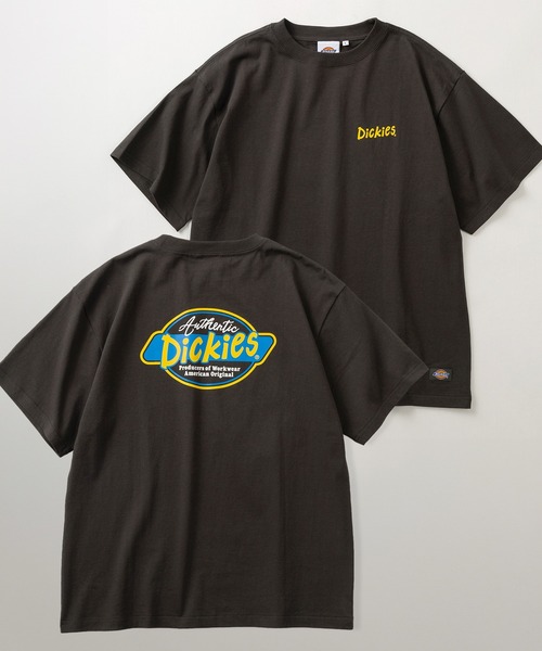 Dickies(ディッキーズ)の「【0】【Dickies/ディッキーズ】ワンポイントロゴ&バックBIGロゴ ストリートデザイン ワイドシルエット半袖Tシャツ/ビッグシルエット/オーバーサイズ(Tシャツ/カットソー・メンズ・ブラック/ダークネイビー/ホワイト/スミクロ/ダークグレー/ネイビー/ブラック系その他/オフホワイト・L/M)」の14枚目の写真