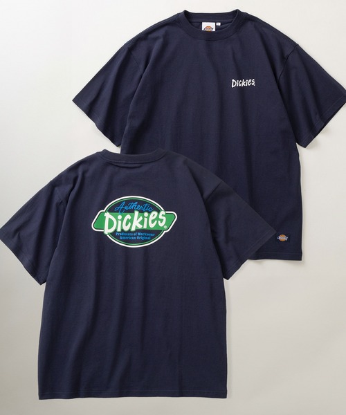 Dickies(ディッキーズ)の「【0】【Dickies/ディッキーズ】ワンポイントロゴ&バックBIGロゴ ストリートデザイン ワイドシルエット半袖Tシャツ/ビッグシルエット/オーバーサイズ(Tシャツ/カットソー・メンズ・ブラック/ダークネイビー/ホワイト/スミクロ/ダークグレー/ネイビー/ブラック系その他/オフホワイト・L/M)」の15枚目の写真