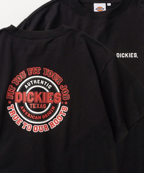 Dickies(ディッキーズ)の「【0】【Dickies/ディッキーズ】ワンポイントロゴ&バックBIGロゴ ストリートデザイン ワイドシルエット半袖Tシャツ/ビッグシルエット/オーバーサイズ(Tシャツ/カットソー・メンズ・ブラック/ダークネイビー/ホワイト/スミクロ/ダークグレー/ネイビー/ブラック系その他/オフホワイト・L/M)」の11枚目の写真