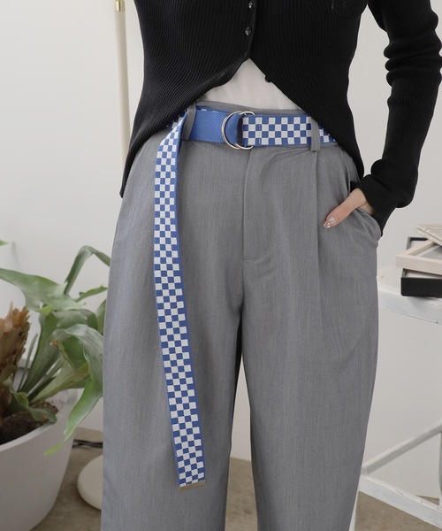 ROOPTOKYO(ループトウキョウ)の「カラーガチャベルト(ベルト・メンズ・グレー/ネイビー系/ホワイト×ブルー/ホワイト系/ブラック/オリーブ系/レッド系/ホワイト×イエロー/ブラック×ホワイト/ピンク/レッド/オレンジ系/ブラック×イエロー/ブラック系/ベージュ/ネイビー/ホワイト×レッド・FREE)」の4枚目の写真