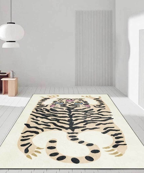 REBALANCE（リバランス）の「タイガーマット120*160CM（ラグ/マット・レディース・A/B/C/D・FREE）」の3枚目の写真