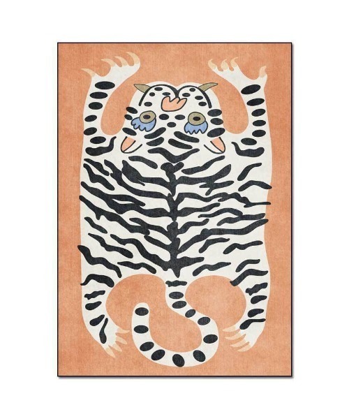 REBALANCE（リバランス）の「タイガーマット120*160CM（ラグ/マット・レディース・A/B/C/D・FREE）」の6枚目の写真