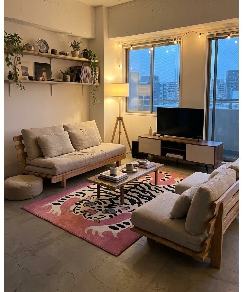 REBALANCE（リバランス）の「タイガーマット120*160CM（ラグ/マット・レディース・A/B/C/D・FREE）」の13枚目の写真