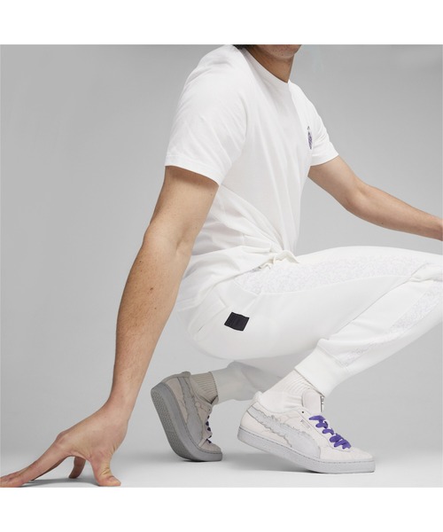 PUMA(プーマ)の「PUMA プーマ ユニセックス PUMA x ワンピース T7 トラック パンツ(その他パンツ・メンズ・ホワイト/ブラック・MEDIUM/SMALL/XX-LARGE/X-LARGE/LARGE/X-SMALL)」の3枚目の写真