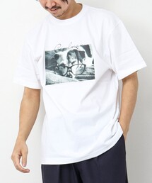NOLLEY'S goodman | GOODMAN CAT&DOG photo T-shirts フォトプリントTシャツ(Tシャツ/カットソー)