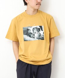 NOLLEY'S goodman | GOODMAN CAT&DOG photo T-shirts フォトプリントTシャツ(Tシャツ/カットソー)