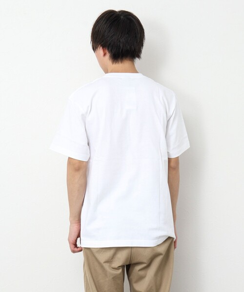 NOLLEY'S goodman（ノーリーズグッドマン）の「GOODMAN CAT&DOG photo T-shirts フォトプリントTシャツ（Tシャツ/カットソー・メンズ・オフホワイト/チャコールグレー/ホワイト/キナリ/マスタード/インディゴブルー/ブラック系その他・S/M/L）」の11枚目の写真